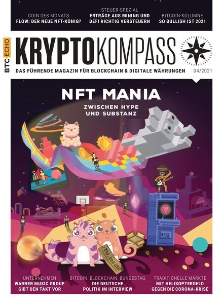 Kryptokompass – April 2021 Cover