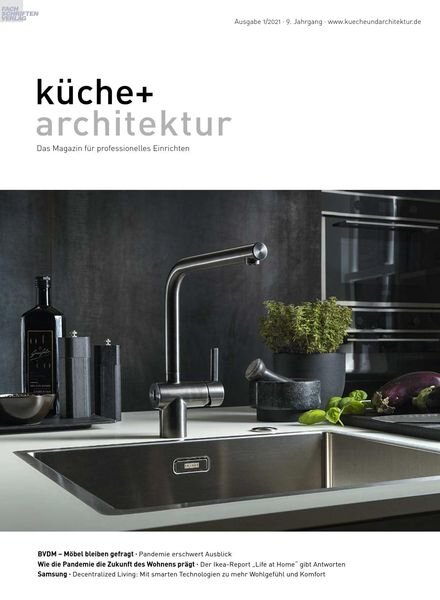 Kuche+Architektur – Januar 2021 Cover
