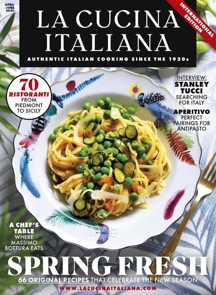 La Cucina Italiana International Edition – April-June 2021 Cover