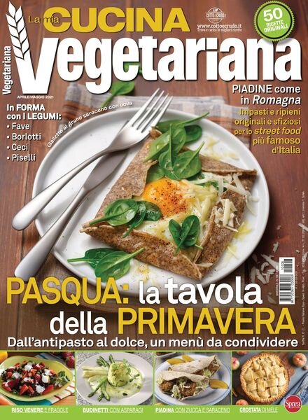 La Mia Cucina Vegetariana – aprile 2021 Cover