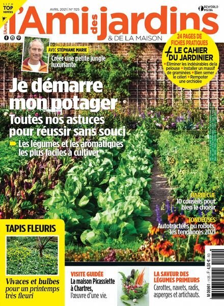 L’Ami des Jardins – avril 2021 Cover
