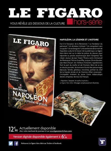 Le Figaro Histoire – Avril-Mai 2021 Cover