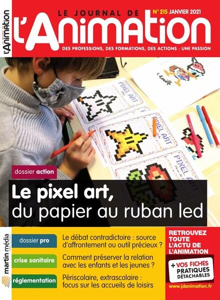 Le Journal de l’Animation – Janvier 2021 Cover