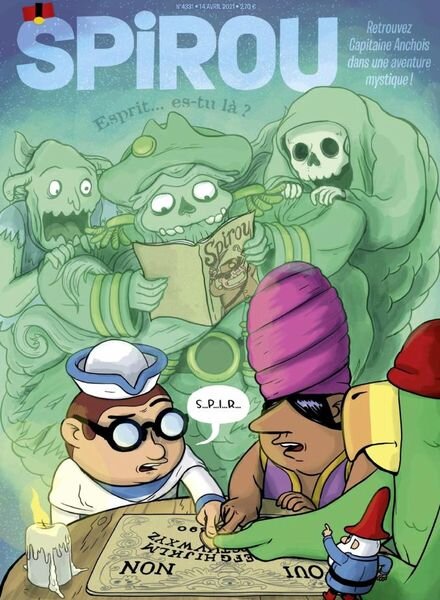 Le Journal de Spirou – 14 Avril 2021 Cover