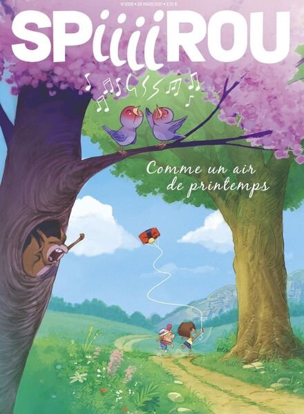 Le Journal de Spirou – 24 Mars 2021 Cover