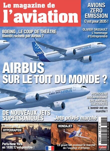 Le Magazine de l’Aviation – Avril-Juin 2021 Cover