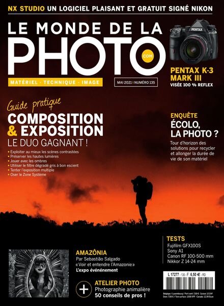 Le monde de la photo – Mai 2021 Cover