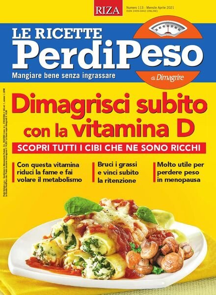 Le Ricette PerdiPeso – Aprile 2021 Cover