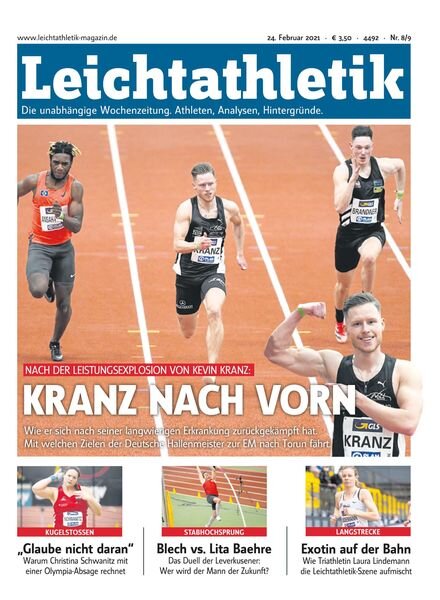Leichtathletik – 23 Februar 2021 Cover
