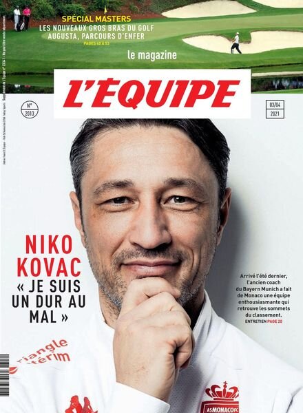 L’Equipe Magazine – 3 Avril 2021 Cover