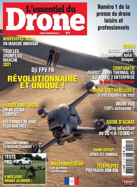 L’Essentiel du Drone – Avril-Juin 2021 Cover