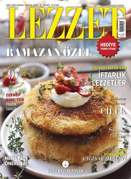Lezzet – 31 Mart 2021 Cover