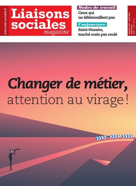 Liaisons Sociales Magazine – Avril 2021 Cover