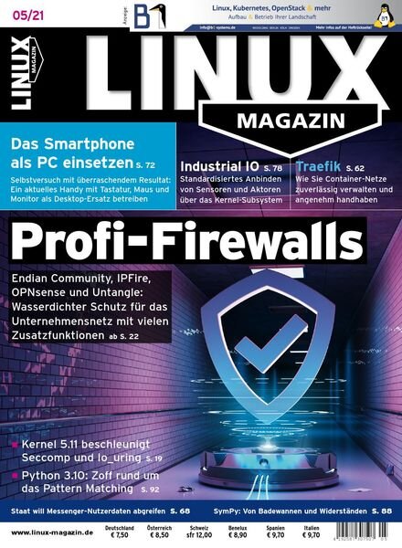 Linux-Magazin – Mai 2021 Cover