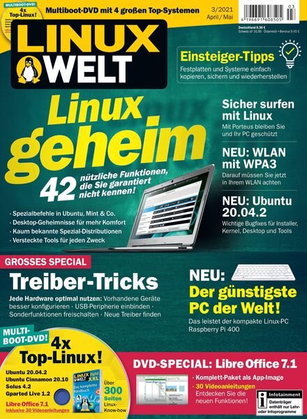 Linux Welt – April 2021 Cover