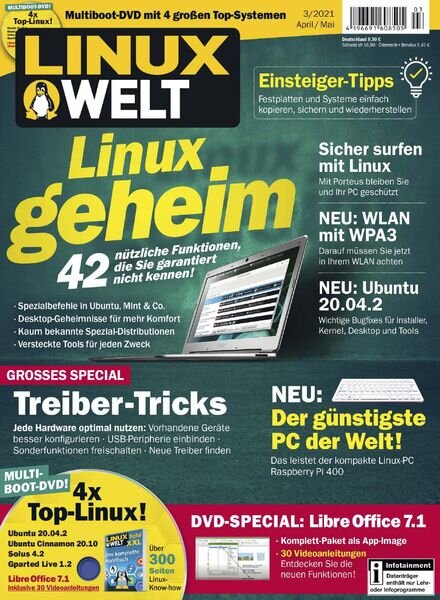 Linux Welt – Marz 2021 Cover