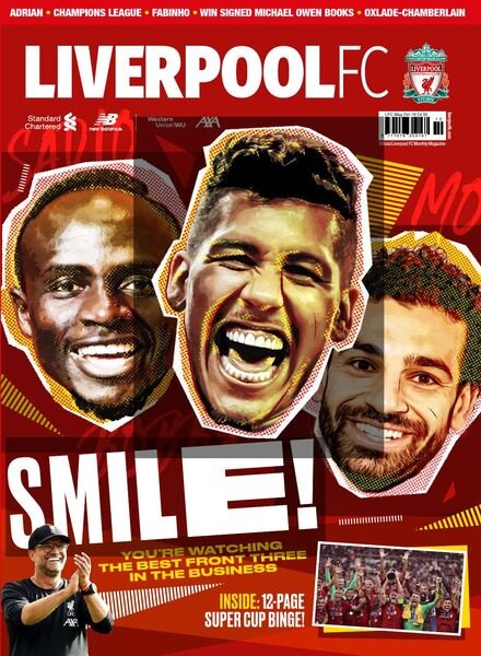 Liverpool FC Magazine – October 2019 Cover