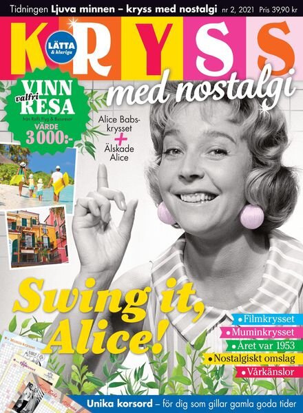 Ljuva Minnen – 08 april 2021 Cover