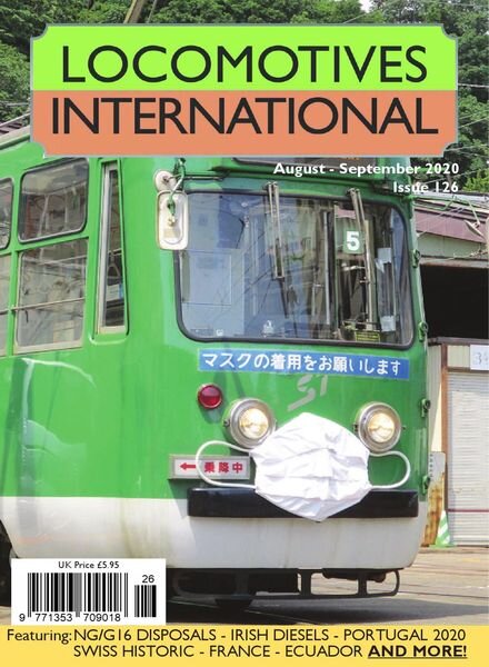 Locomotives International – Issue 126 – August-September 2020 Cover
