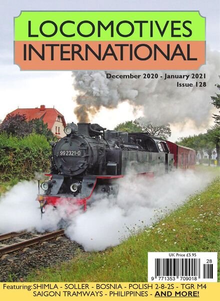 Locomotives International – Issue 128 – December 2020 – January 2021 Cover