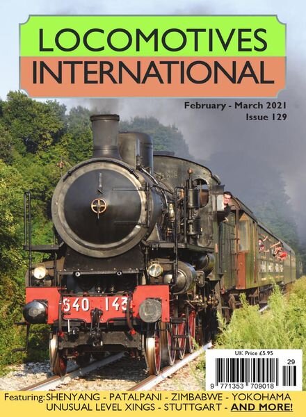 Locomotives International – Issue 129 – February-March 2021 Cover