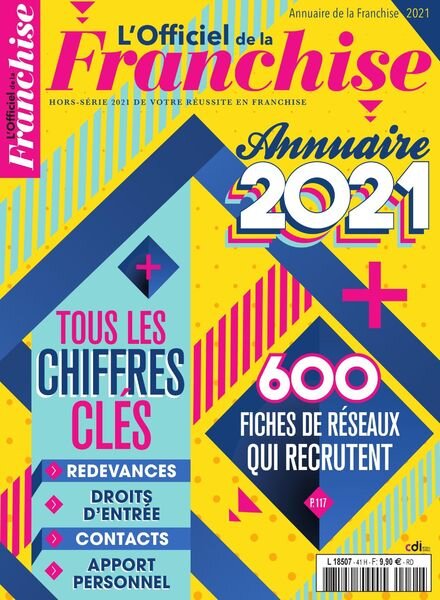 L’Officiel de la Franchise – Hors-Serie – Annuaire de la Franchise 2021 Cover