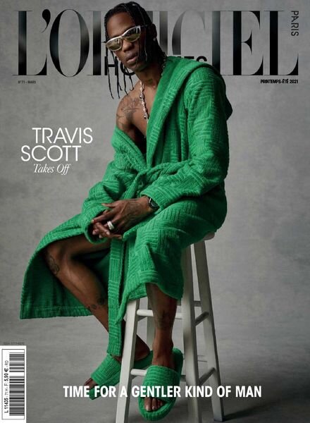 L’Officiel Hommes Paris – mars 2021 Cover