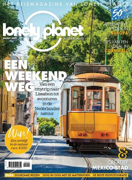 Lonely Planet Traveller Netherlands – maart 2021 Cover