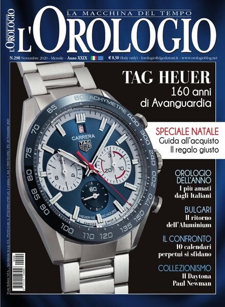 l’Orologio – Novembre 2020 Cover