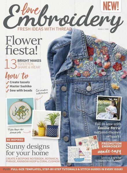 Love Embroidery – Issue 2 – April 2020 Cover