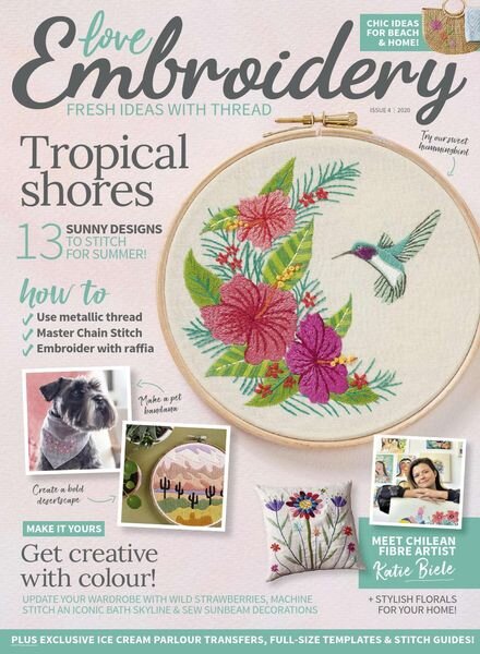 Love Embroidery – Issue 4 – August 2020 Cover