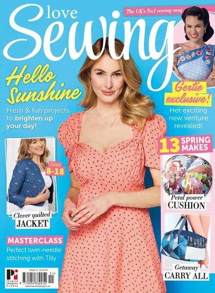 Love Sewing – Issue 51 – March 2018 Cover