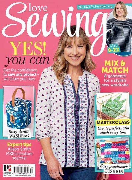 Love Sewing – Issue 52 – April 2018 Cover