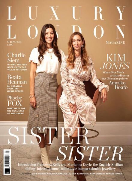 Luxury London – Spring 2021 Cover