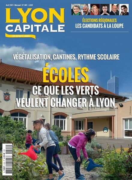 Lyon Capitale – Avril 2021 Cover
