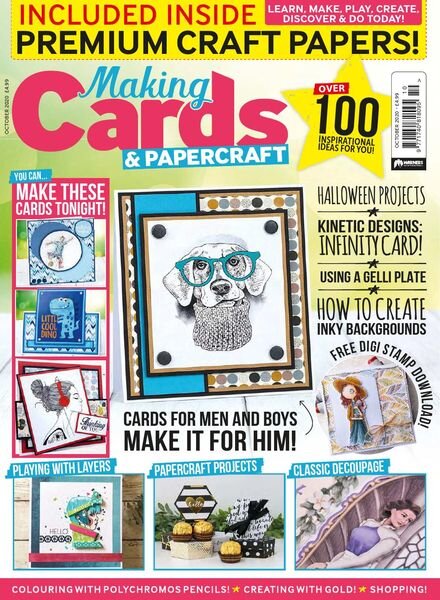 Making Cards & PaperCraft – October 2020 Cover