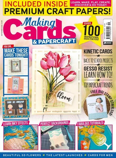 Making Cards & PaperCraft – September 2020 Cover
