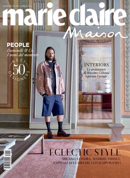 Marie Claire Maison Italia – maggio 2021 Cover