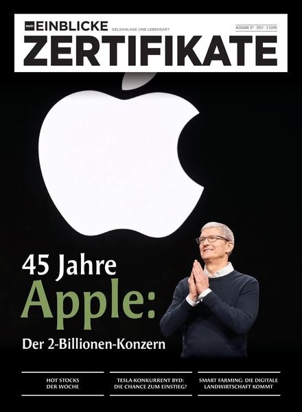 marktEINBLICKE Zertifikate – 07 April 2021 Cover