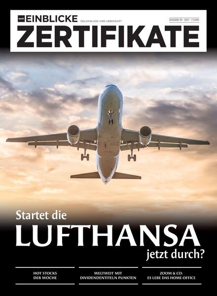 marktEINBLICKE Zertifikate – 10 Marz 2021 Cover