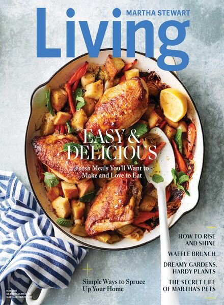 Martha Stewart Living – May 2021 Cover