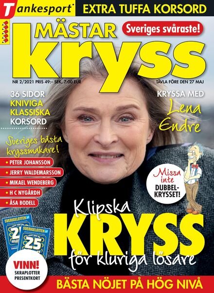 Mastarkryss – 25 mars 2021 Cover