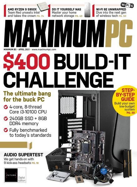 Maximum PC – April 2021 Cover