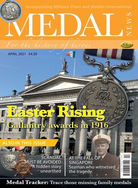 Medal News – March 2021 Cover