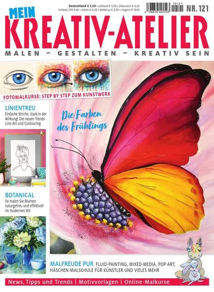Mein Kreativ-Atelier – Nr.121 2021 Cover
