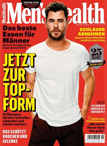 Men’s Health Germany – Mai 2021 Cover