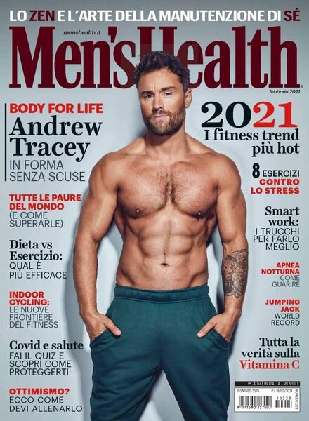 Men’s Health Italia – Febbraio 2021 Cover