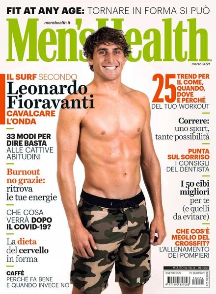 Men’s Health Italia – Marzo 2021 Cover