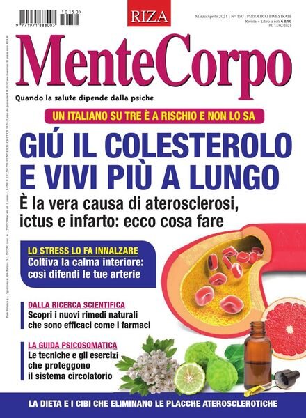 MenteCorpo – Marzo-Aprile 2021 Cover