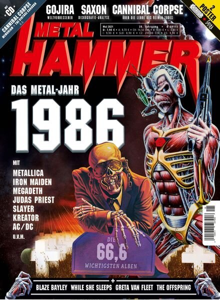 Metal Hammer Germany – 14 April 2021 Cover